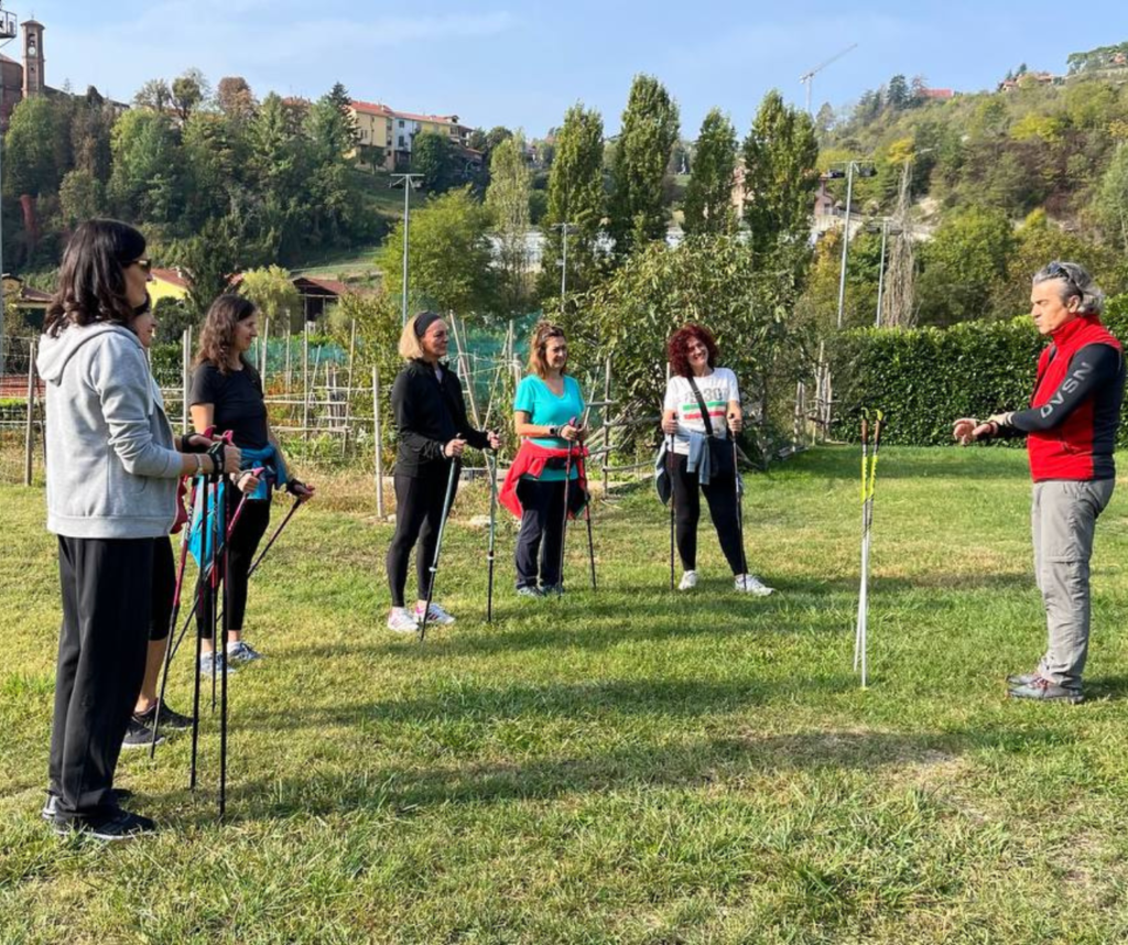 corso di nordic walking a Torino